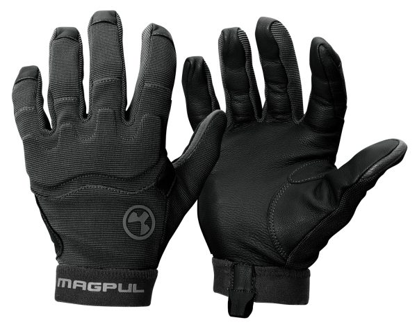 Magpul MAG1015-001 Patrol 2.0 Gloves Black Nylon/Leather Medium