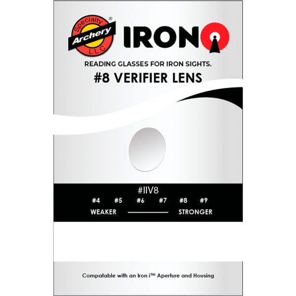 Specialty Iron I Rifle Peep Verifier #8 White - Image 2