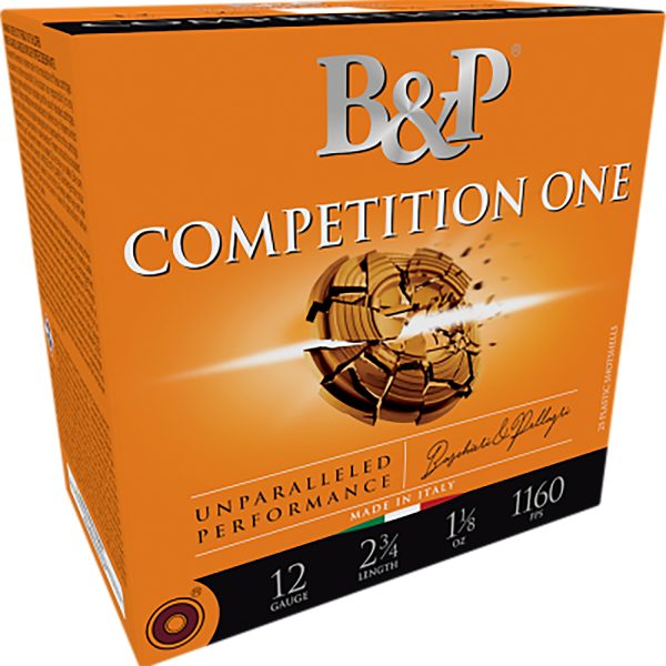 B&p Ammunition 28BCP9 Competition One  28Gauge 2.75" 3/4oz 9Shot 25 Per Box/10 Case