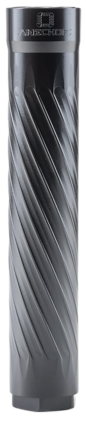 Anechoic X22B Anechox 22  22LR/17HMR/22Mag 1.10" Black 7075-T6/Titanium 1/2"x28