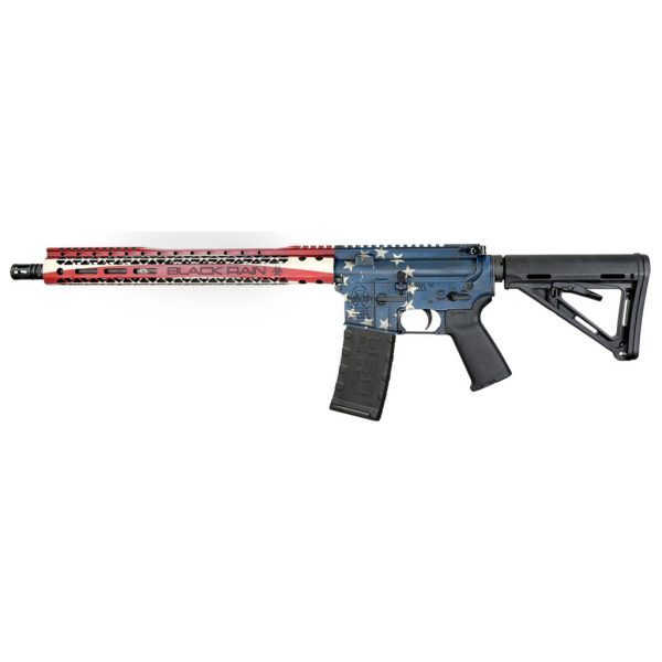 Black Rain Ordnance Spec+ Patriot Rifle 5.56 16 in. Betsy Ross Flag 30 rd.