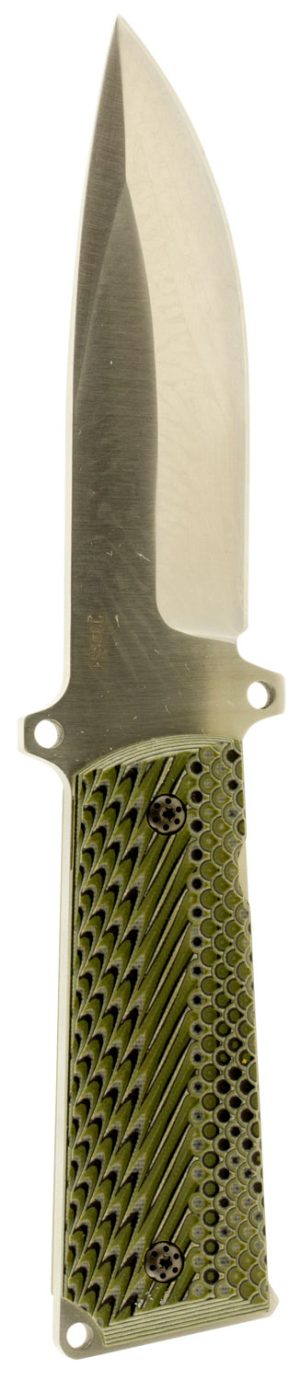 Magnum Research KNIFE1911 1911  9" Clip Point Plain 420 Stainless Steel G10 Gray/Green Handle Fixed