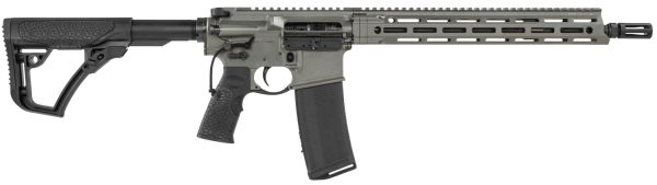 Daniel Defense 0212801219055 DDM4 V7 SLW *CA Compliant 5.56xx45mm NATO 14.50" 10+1 Deep Woods Green Cerakote 6 Position w/SoftTouch Overmolding Stock