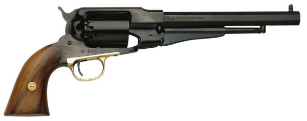 Traditions FR18582 1858 Army Break Open 44 Cal #11 Percussion 8" 6 Shot Blued Walnut Grip