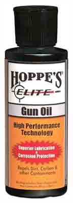 HOPPES ELITE GUN OIL 4OZ.< - SQUEEZE BOTTLE
