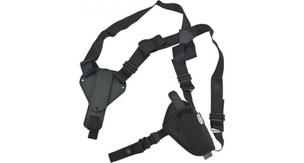 Uncle Mike's Plain Black Nylon Shoulder Holster 8700 AM#0