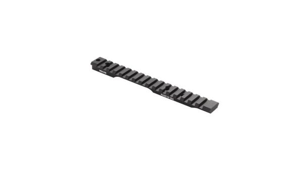 Weaver 1-Piece Extended Multi-Slot Picatinny Scope Base Savage 110 SA 8-40 0MOA Matte Clam