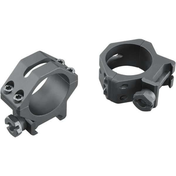 Weaver Tactical 4Hole Picatinny Ring Matte Black 30mm Low Clamshell Pack - Image 2