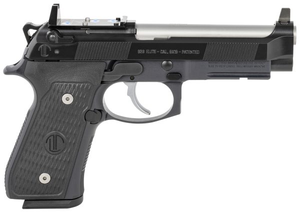 Langdon Tactical Tech LTT92ERDOTJ 92 Elite LTT  9mm Luger 4.70" 17+1 Black Cerakote Black Steel with Red Dot Optic Cut Slide Black Polymer Grip Trigger Job