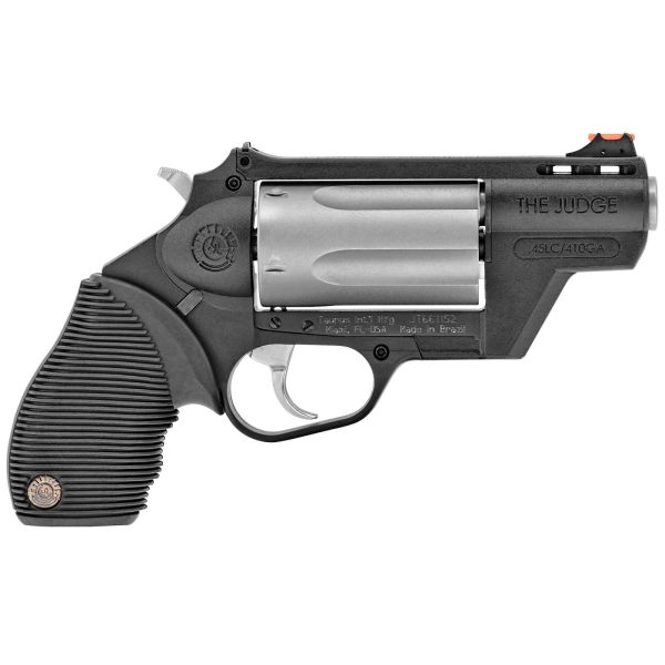 TAURUS PUBLIC DEFENDER POLY JUDGE REVOLVER 45COLT/410 STAINLESS 2.5" 5RD