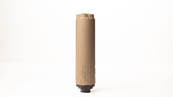 Huxwrx FLOW 9K Ti Suppressor - FDE