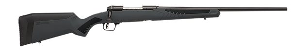 Savage Arms 57038 110 Hunter 25-06 Rem 4+1 22", Matte Black Metal, Gray Fixed AccuStock with Accufit