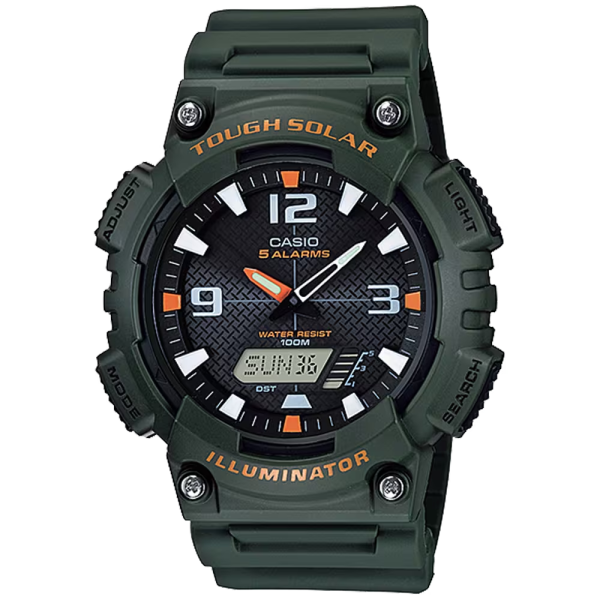 Solar Powered Analog-Digital Watch