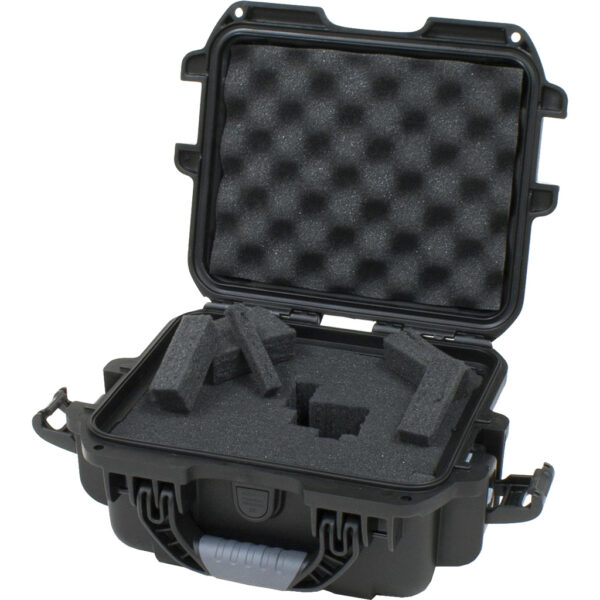 Nanuk Pistol and Accessory Hard Case w/Foam Black 9.4 in. x 7.4 in. x 5 in. - Image 2