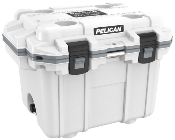 PELICAN 30Q-1-WHTGRY 30QT ELITE COOLER WHT/GRY