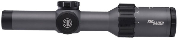Sig Sauer Electro-Optics SOTM61003 Tango-MSR  Black 1-6x 24mm Illuminated Hellfire Reticle