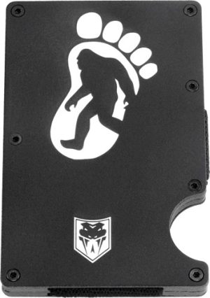 COBRATEC RFID BIGFOOT - ALUMINUM WALLET & MONEY CLIP