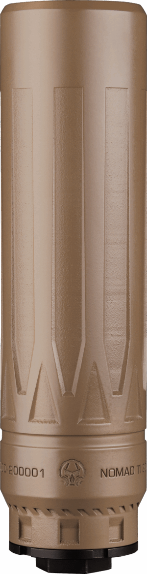 DEAD AIR NOMAD TI XC 7.62MM DIRECT THREAD FDE 6.7"/9.6OZ