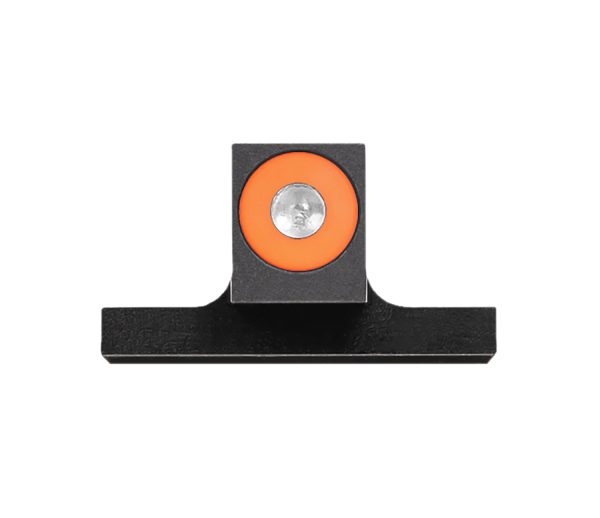 Night Fision SAW200001OGX Tritium Front Sight for Smith & Wesson  Green Tritium Orange Outline M&P/Shield/SD9VE
