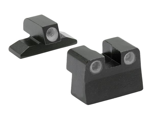 Meprolight USA 102423101 Tru-Dot  Green Tritium White Outline Front Sight-Green Tritium White Outline Rear Sight Bersa Thunder 380
