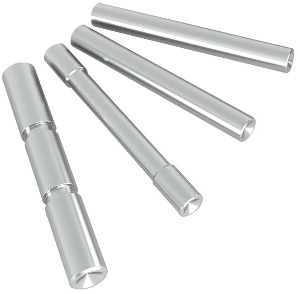 Cross Armory CRG4PSSV 4 Pin Set  Silver 4140 Steel for Most Glock Gen4