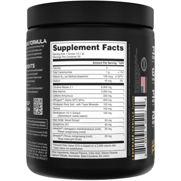Bucked Up Woke AF Pre-Workout BKFC 30 Serving Tub - Image 2