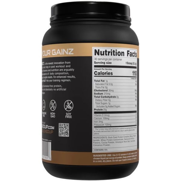 Bucked Up Buck Feed Protein Snickerdoodle 30 Serving Tub - Image 3