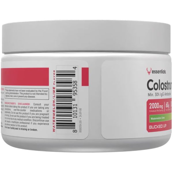 Bucked Up Colostrum Antibody Supplement Melon/Lime 30 Serving Tub - Image 3