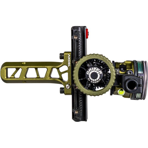 Axcel Driver Plus Slider Sight w/AVX-31 Scope  Tactical BH Bridge-Lock .019 Green Fiber 1 Pin RH - Image 2