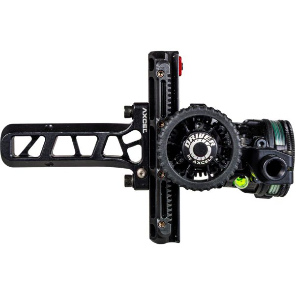 Axcel Driver Plus Slider Sight w/AVX-31 Scope  Stealth BH Bridge-Lock .010 Green Fiber 1 Pin RH - Image 2