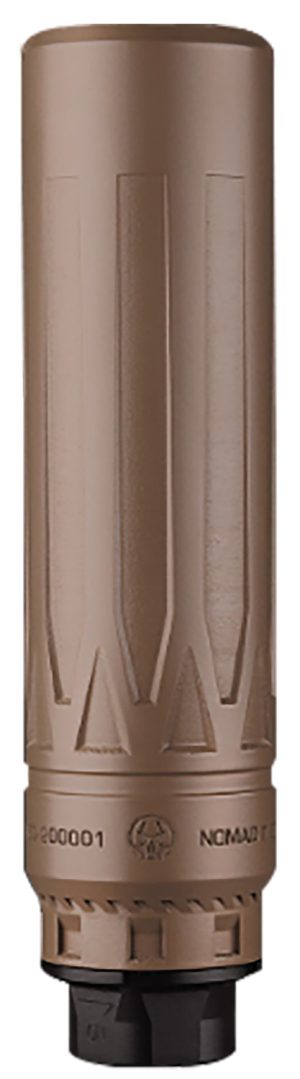 Dead Air NOMADTIXCXENOFDE Nomad TI XC Xeno FDE 7.62mm Silencer w/ Xeno Adapter & DA124 Omni Brake