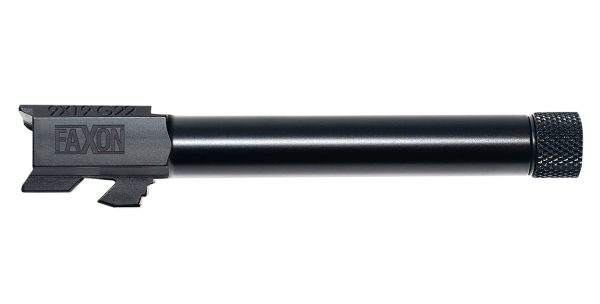 Faxon Firearms GA910N22NGQ-T Duty Series  9mm Fits G22 Gen2-4 4150 Steel