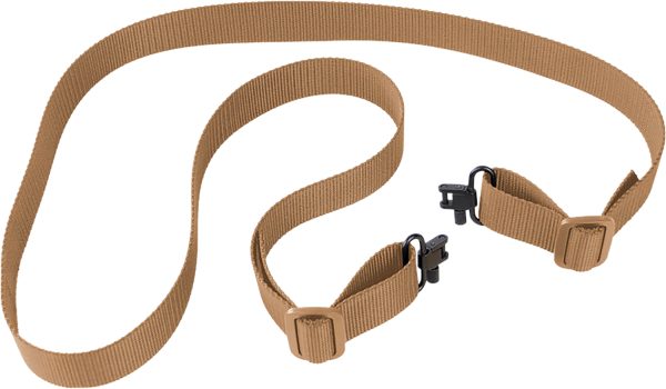 BDOG BD831 SNGL POINT SLING W/DELX SWIVELS TAN