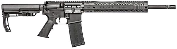 Black Rain Ordnance BROSPEC15 Spec15  5.56x45mm NATO 30+1 16" Chrome Moly Barrel, A2 Flash Hider,  Black Hard Coat Anodized 7075-T6 Receiver, Adjustable B5 Sopmod Stock, Polymer Grip, GI Trigger