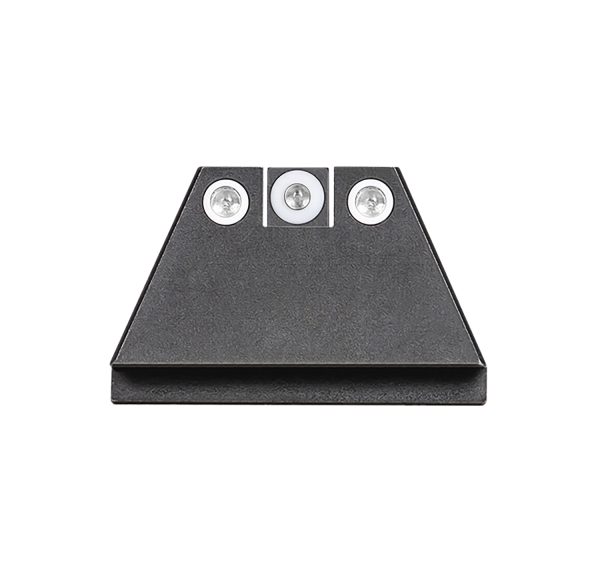 Night Fision GLK004003WGW Suppressor Height Sights For Glock  Green Tritium White Outline Front Sight-Green Tritium White Outline Rear Sight Glock 17/17L/19