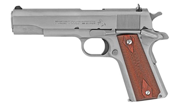 M1911A1 GI Classic Govt 38Super 5" SS 7r