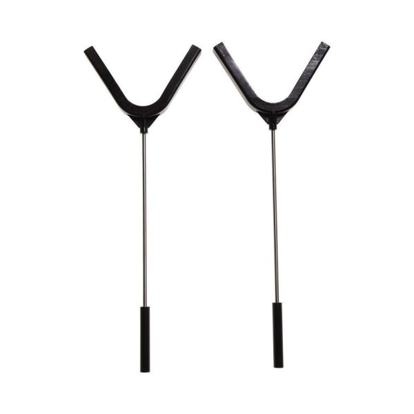 Allen EZ-Aim Clay Target Holder Holds 4.5" Clay Targets 2-Pack - Black