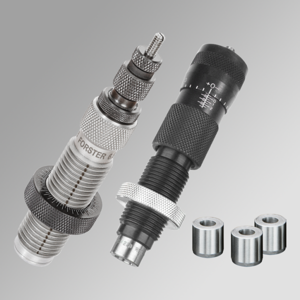 Forster Bushing Full Length Sizing Die Bench Rest® Ultra Micrometer Seater Die 3 bushings (308 310 312) 7 PRC