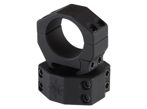 SEEKINS PRECISION SCOPE RINGS 30MM MEDIUM BLK