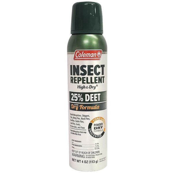 Coleman High & Dry Insect Repellent 4oz - 25% Deet