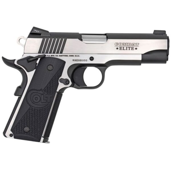 Colt 1911 Combat Elite Commander Pistol 9mm 4.25 in. TT Elite Two Tone 9 rd. - Image 2
