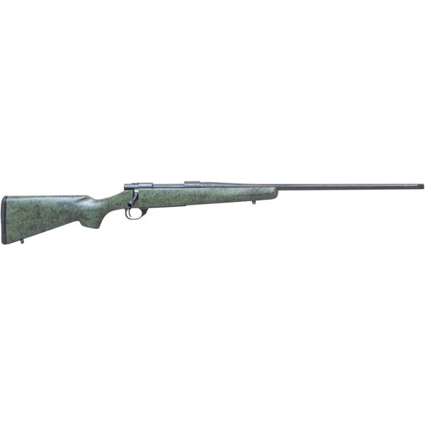 Howa M1500 Carbon Stalker Rifle 22 ARC 22 in. Black / ODG&BLK Web Threaded Brrl