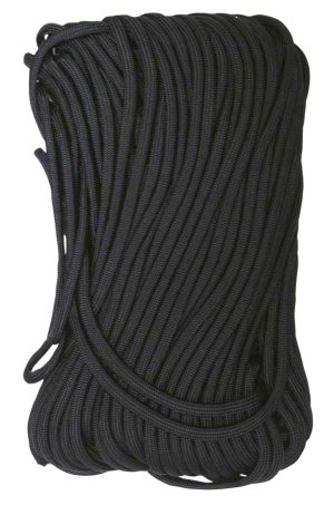 Tacshield 03010 550 Cord  Black Paracord 100' Long
