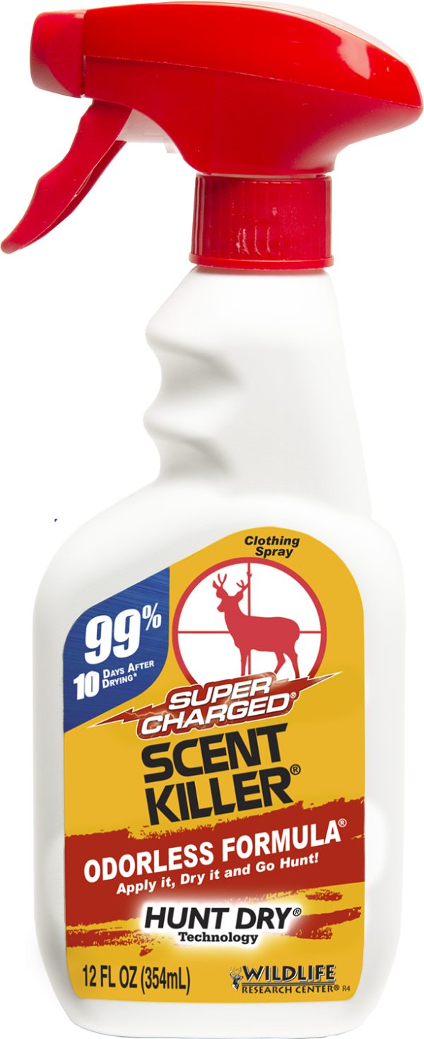 Wildlife Research 1552 Scent Killer Super Charged Odor Eliminator Odorless Scent 12 oz Trigger Spray