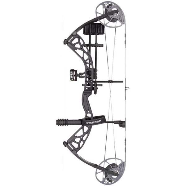 Diamond Edge Max Bow Package Black 16-31 in. 20-70 lbs. LH