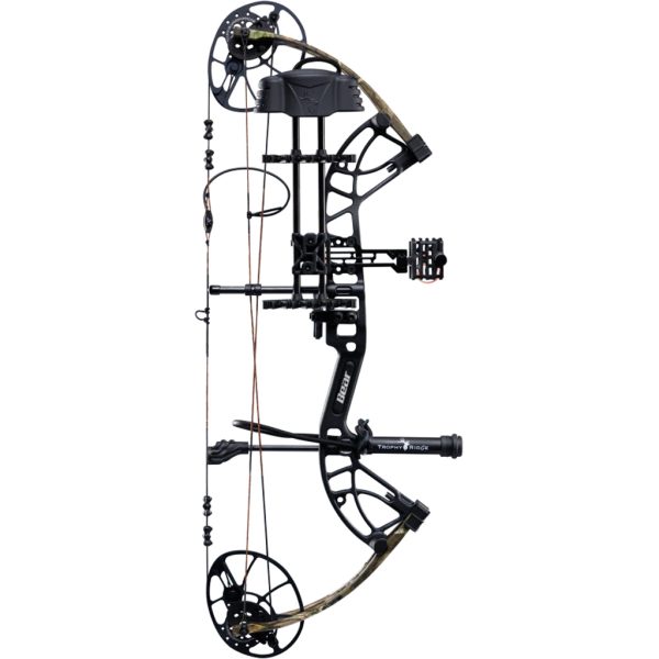 Bear Cruzer G4 RTH Bow Package Black/Mossy Oak Roots 10-70 lbs. RH