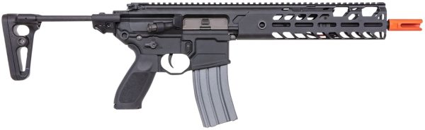 Sig Sauer Airguns AIRPFMCXAEG MCX AEG  Battery 6mm 120rd Shot Black Black Receiver Black 3 Position Adjustable Stock