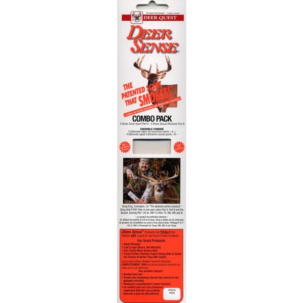 Deer Quest Deer Sense Combo Combo Cover Scent/Sexual 6 pk.