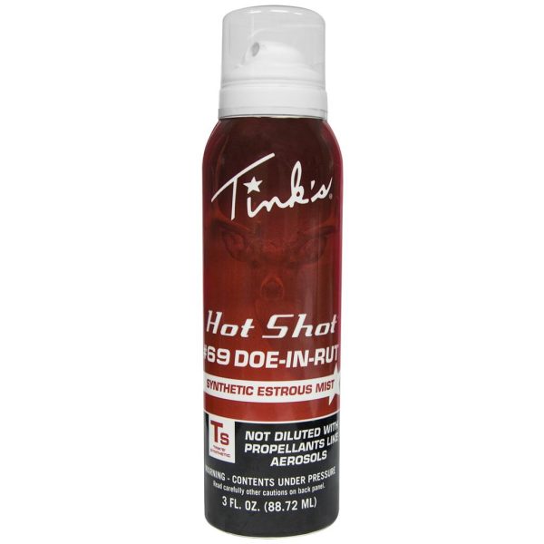 Tinks Hot Shot #69 Doe-In-Rut Estrous Synthetic 3 oz.