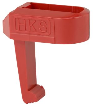 HKS 22S Speed Loader  22 LR S&W 41, 422, 622, 2213, 2214 Red Plastic
